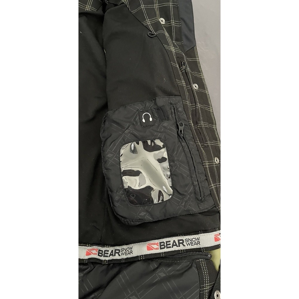 BEAR‎ SURFBOARDS Snowboarding Coat Womens Size Medium Black EKO Series II - Picture 11 of 16